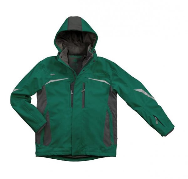 Excess Softshell Winterjacke grün-grau, Größe: XS, 318-2-41-1-GNG-XS