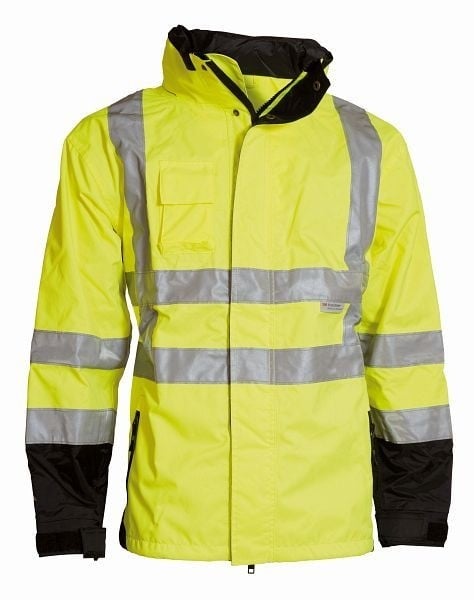 ELKA Visible Xtreme 2-In-1 Jacke Farbe: Warngelb/Schwarz Größe: L, 086100R042.L