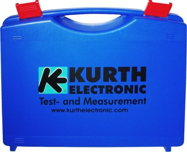 Kurth Electronic Gerätekoffer blau mit Kurth Electronic Aufdruck, 0.57605