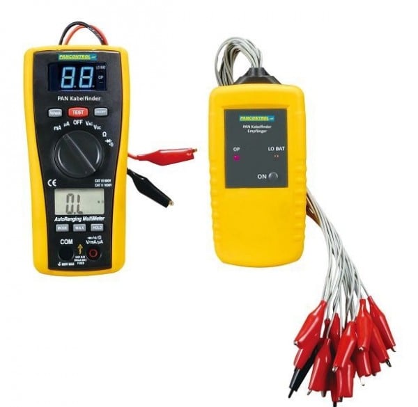 PANCONTROL Leitungs-Sucher 16-fach + Digital-Multimeter, PAN KABELFINDER