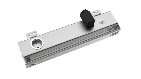 ELMEKO LED-Schaltschrankleuchte LLX-400-SW, 100-240V AC,2.000lm 13W, mit Türpositionsschalter, 72 40X 7SW