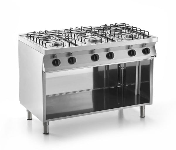 Saro Fast-Serie Gasherd Modell F7/FUG6BA, 423-1605