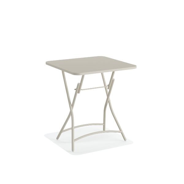 Essentials Breeze Bistro Klapptisch Metall, Beige, 20822