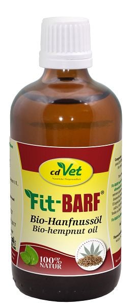 cdVet Fit-BARF Bio-Hanfnussöl 100ml, 4132