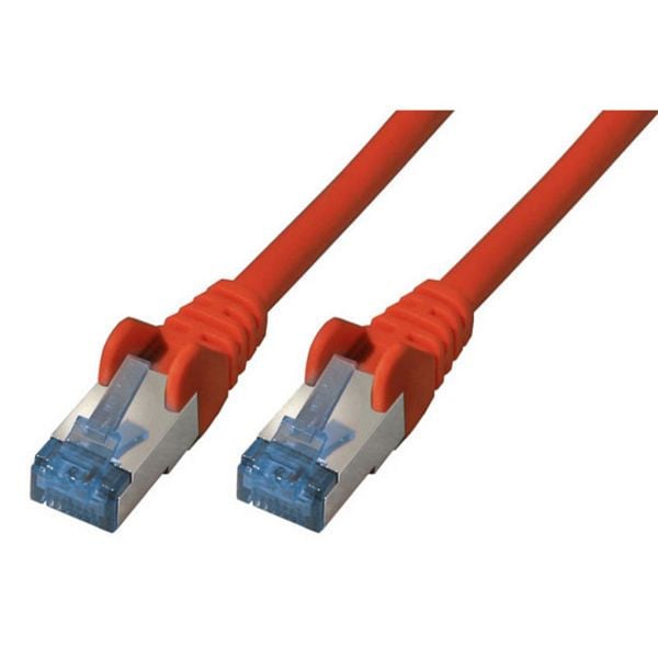 shiverpeaks BASIC-S, Netzwerkkabel-Patchkabel, cat 6A, S/FTP, PIMF, rot, 15,0m, BS75725-R