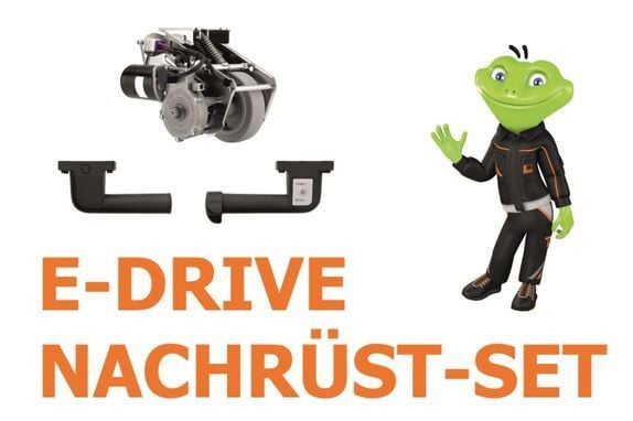 Hamma E-Drive Nachrüst-Set für Fasswagen, 72040080