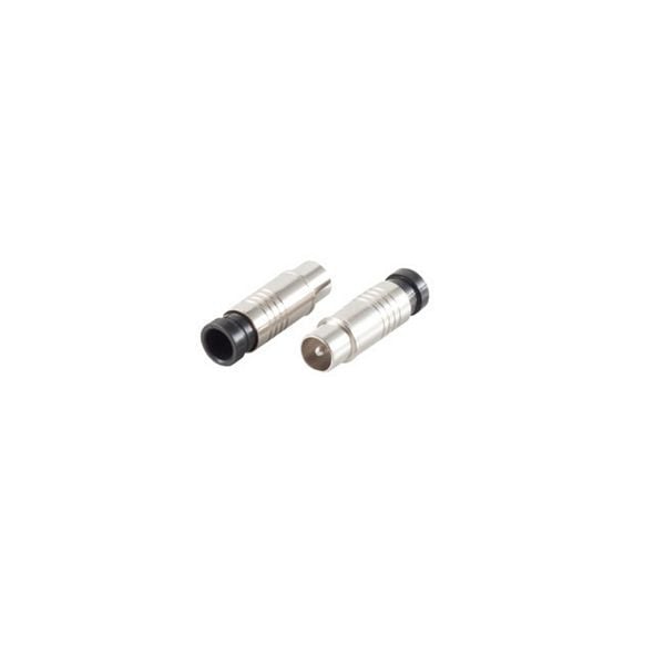 S-Conn IEC-Stecker - Kompressionsstecker für Kabel 7,2mm, 85033-A