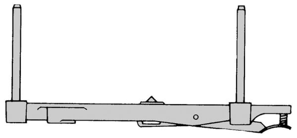 Ulmia Drehschiene, für Gehrungssäge 348M1, 065