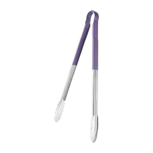 Vogue farbkodierte Servierzange violett 40,5cm, HC853