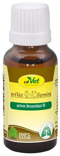 cdVet privet Bronchial Öl 20ml, 4812