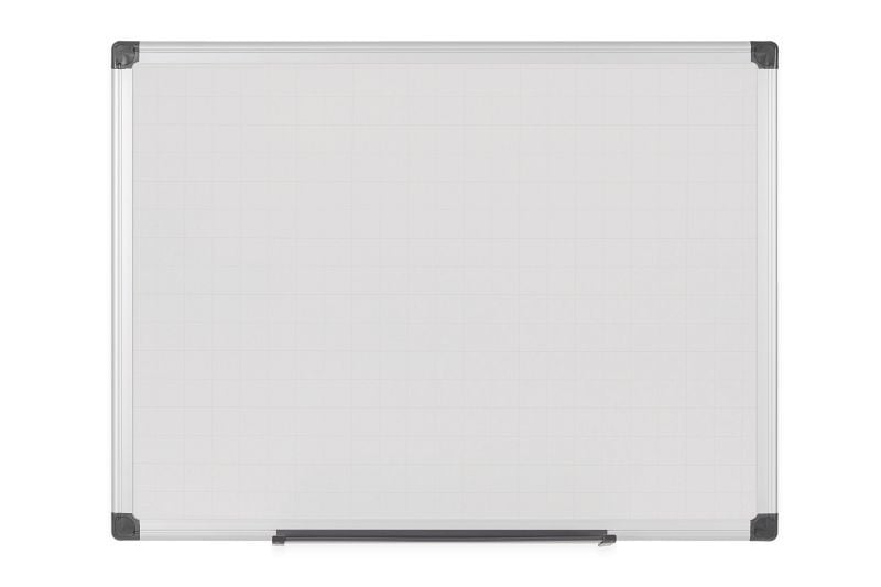 Bi-Office Maya Nicht-Magnetisches Doppelseitiges Gerastertes Whiteboard 240x120cm, MA2121170