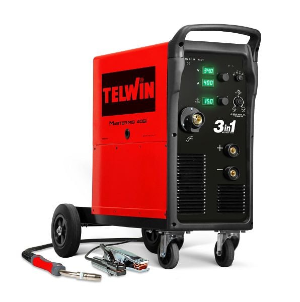 Telwin Mehrprozess-Schweißmaschine mit Invertertechnik MASTERMIG 405i 230V/400V, 816197