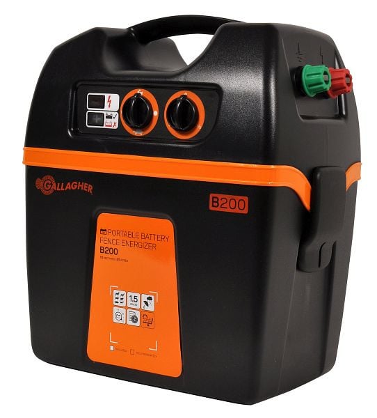 Gallagher B200 Batteriegerät inclusive gratis Batterie, 393001