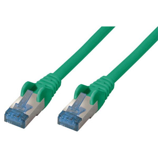 shiverpeaks BASIC-S, Netzwerkkabel-Patchkabel, cat 6A, S/FTP, PIMF, grün, 15,0m, BS75725-G