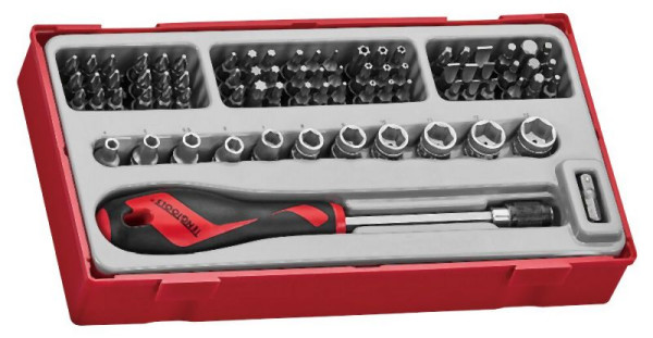 Teng Tools Bitantrieb-Set, TT1, 76 Teile, TTMDQ76