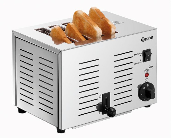 Bartscher Toaster TS40, Anzahl Schlitze: 4, 100292, 4015613739908