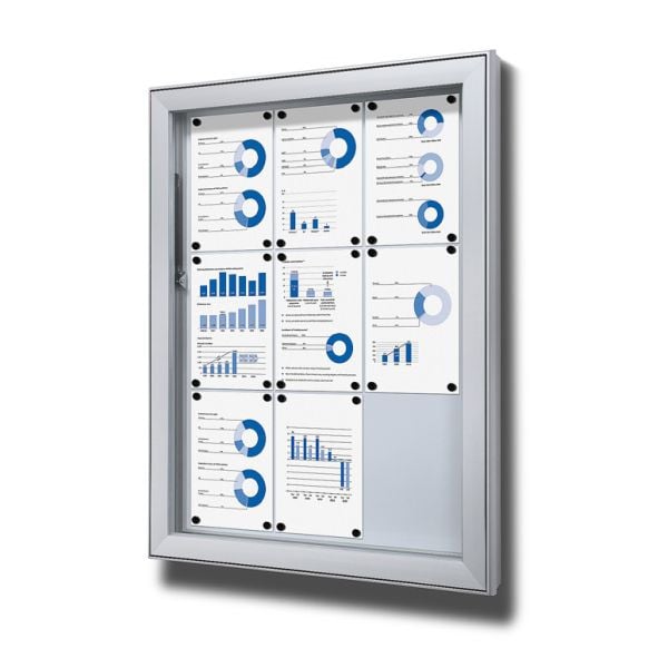 Showdown Displays Schaukasten Außen Premium (9xA4), SCL9xA4PH