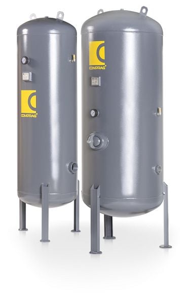 Comprag Druckluftbehälter RV-Serie, RV-3000-G-11, 3000 Liter, Schraubverbindung: 2", 13100215