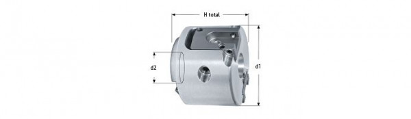 Karnasch MKD-Diamant/PKD Hochglanz-Finish-Messerkopf d1= 85 d2= 27 Z= 2 unbestückt, 29662008527