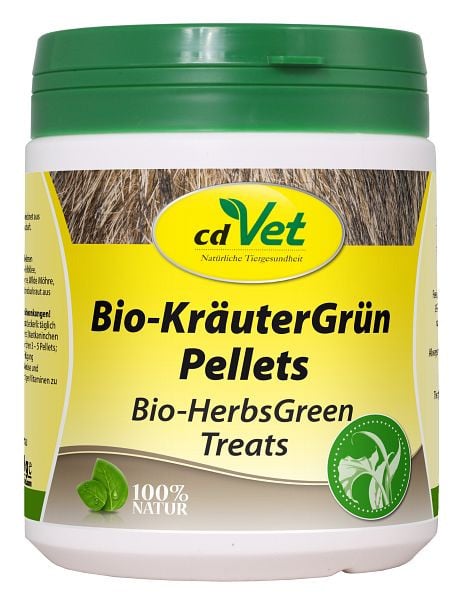 cdVet Bio-KräuterGrün Pellets 400g, 355