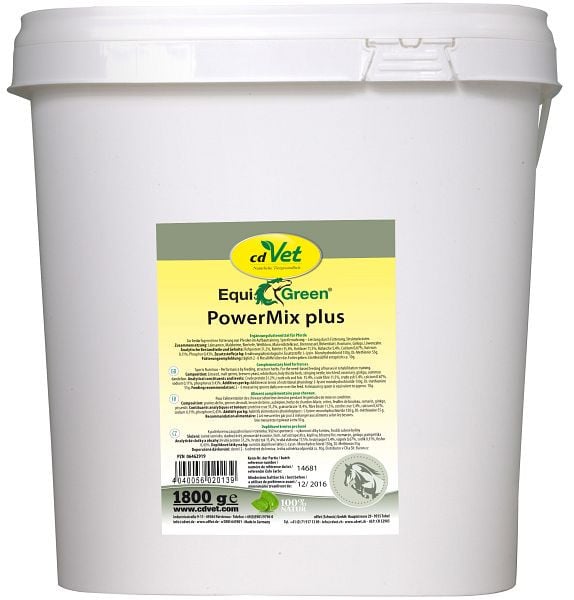 cdVet EquiGreen PowerMix plus 1,8 kg, 2013