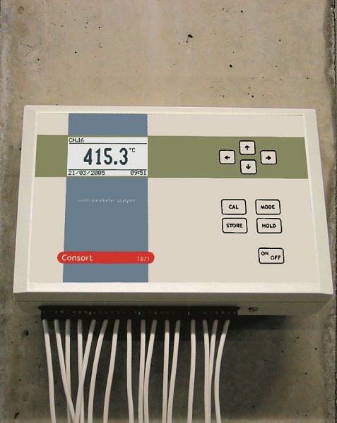 Consort T8710 Mehrkanal-Thermometer, T8710