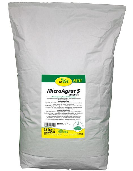 cdVet MicroAgrar S intensiv 25 kg, 10020