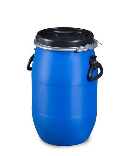 DENIOS Kunststoff-Deckelfass, 30 Liter, 266131