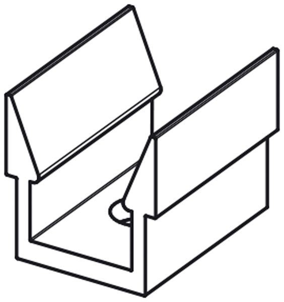 Mitee-Bite Alum-Profil für Doppelkeilspanner für X81000, X60230