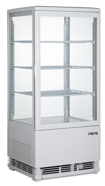 Saro Kühlvitrine Modell SC 80 weiß, 330-1007, 4017337047956