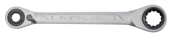 SW-Stahl Ringratschenschlüssel, 4-in-1, 03580L