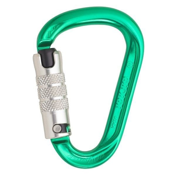 AustriAlpin Karabiner HMS MINI.MI, 2-Wege-Autolock, eloxiert, VE: 40 Stück, KO35B-N