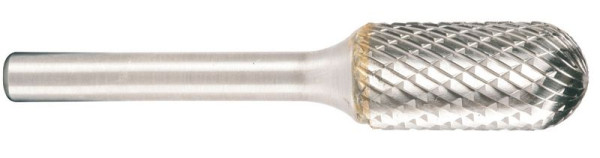 Projahn Hartmetallfräser Form C Walzenrund / Zylinder Walze d1 9.6 mm, Schaft-Durchmesser 6.0 mm H, 700356096
