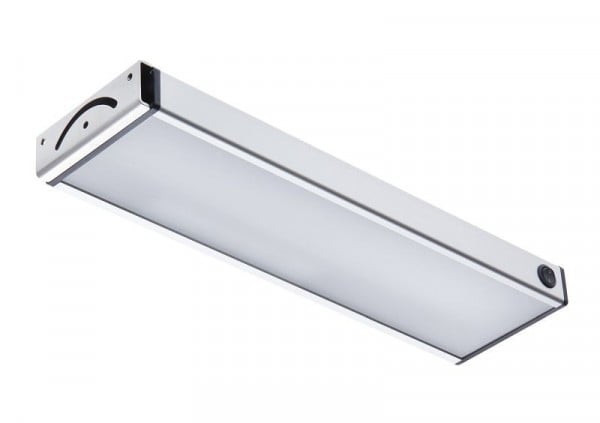 LED2WORK Arbeitsplatzleuchte SYSTEMLED Power, 472mm, 5200-5700K, Abdeckung Mikroprismen, 25W, 220-240V AC, 141014-04