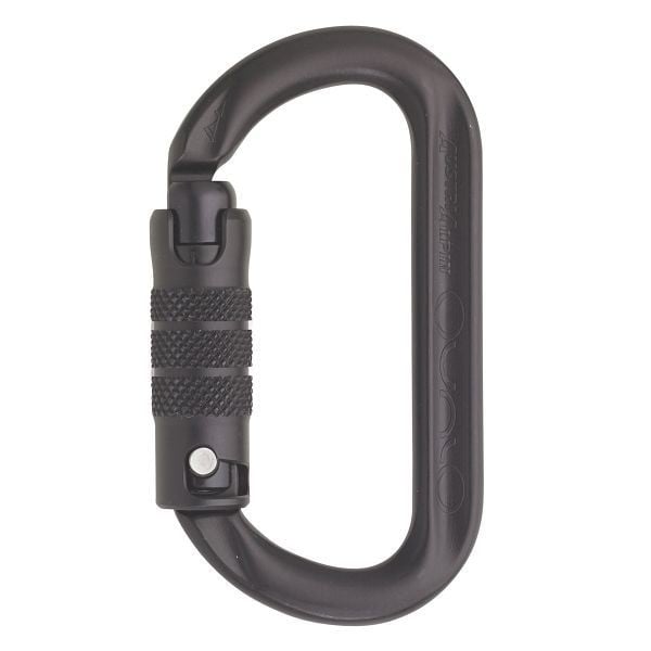 AustriAlpin Karabiner OVALO, 3-Wege-Autolock, eloxiert, VE: 40 Stück, KA35B3-X