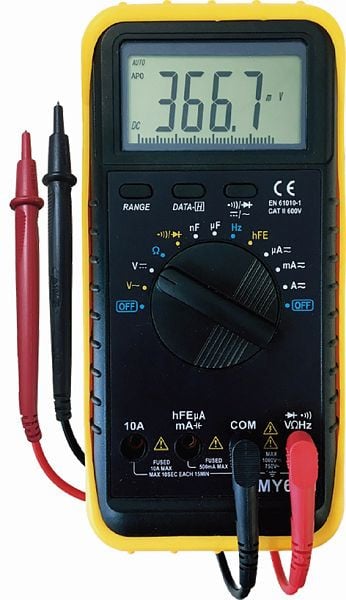 Kunzer Digitales Multimeter, 2-fach verstellbarer Aufsteller, MY68