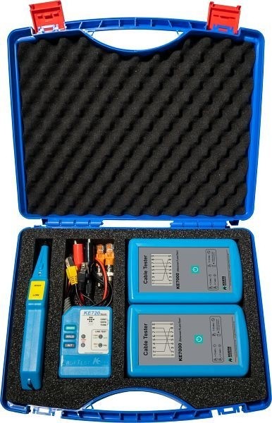 Kurth Electronic KE7701 Kabeltester-Set und Leitungssucher Kit, 0.49470-7