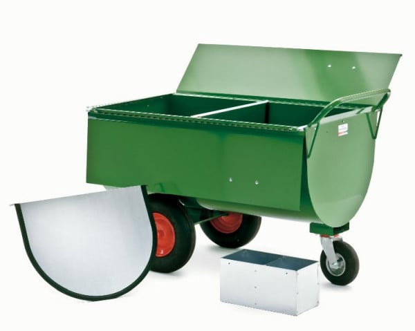 Growi Deckelhälfte 600 Liter, pulverbeschichtet, 10131206