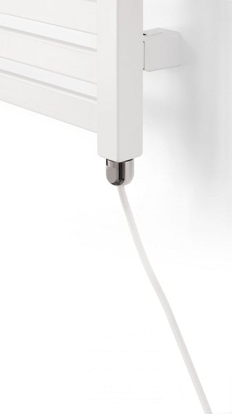 MERT einfacher Heizstab ohne Temperaturregelung, 600 Watt in Inox, Gerades Kabel ohne Stecker, SIM-600W-INOX