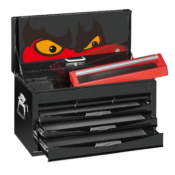 Teng Tools 26"-PRO-Oberkasten, 6 Schubladen, schwarz, TC806NBK