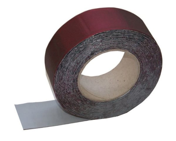 Vebatec Blitz Butyl Reparaturband Aluminium, Farbe: granatrot, 50mm x 10m, 143