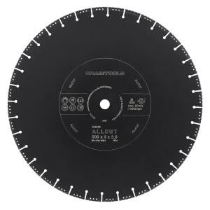 Rhodius TOPline DG210 ALLCUT Diamanttrennscheibe, Durchmesser [mm]: 500, Stärke [mm]: 3.9, Bohrung [mm]: 25.4, 303370