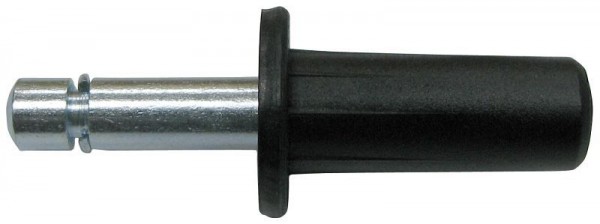 Dörner + Helmer Befestigungsset - 2 x Stift und Rundrohrhülse, Kunststoff 13 mm, VE: 10 Stück, 441605