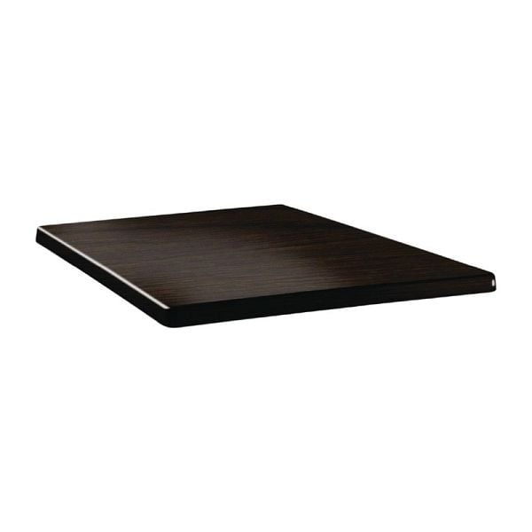 Topalit Classic Line quadratische Tischplatte Wenge 70cm, DR923