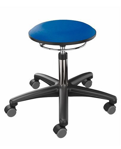 Dauphin Arbeitshocker Bezugsstoff blau, 266961