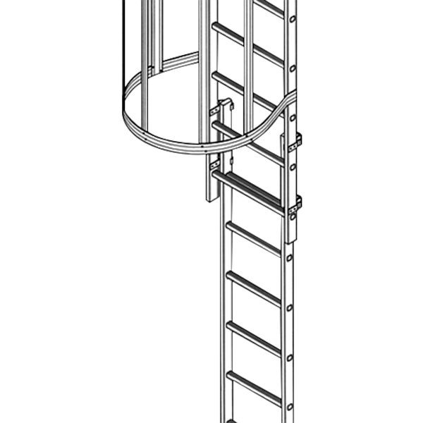 ZARGES LM-Fluchtleiter 2,50 m, 42446