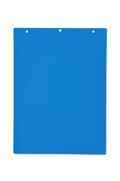 KROG Kennzeichnungstasche mit Aufhängelochung, A4 hoch, blau, 5901046