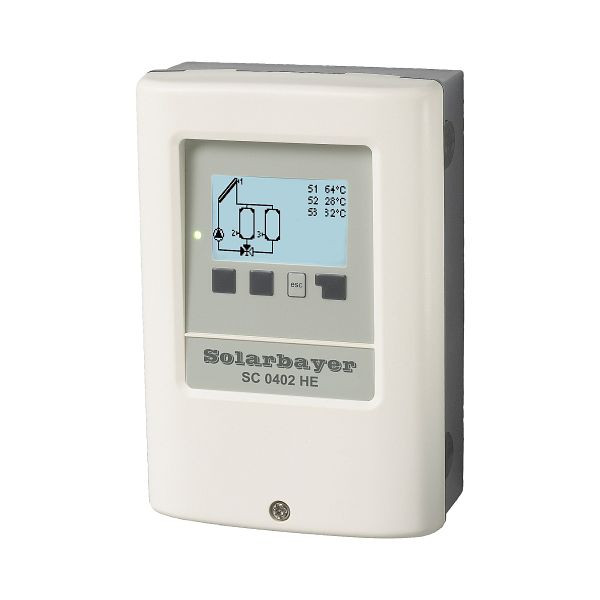 Solarbayer Solarregler SC 0402 HE, 430022200, 4067699808818