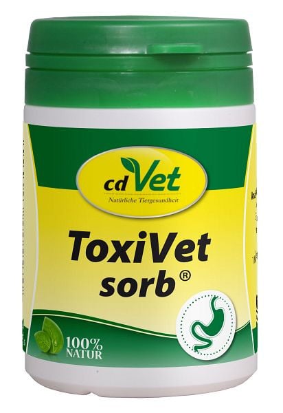 cdVet ToxiVet sorb 50g, Länge: 4,5 cm, Breite: 4,5 cm, Höhe: 6,8 cm, 557