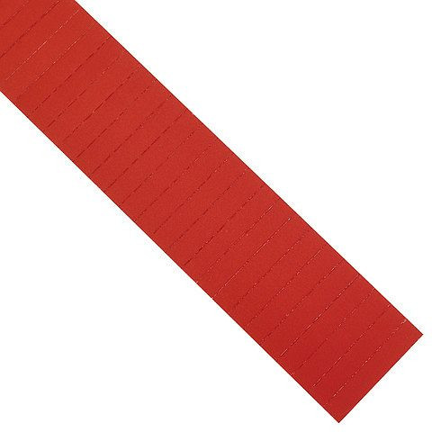 Magnetoplan ferrocard-Etiketten, Farbe: rot, Größe: 40 x 10 mm, VE: 205 Stück, 1284106